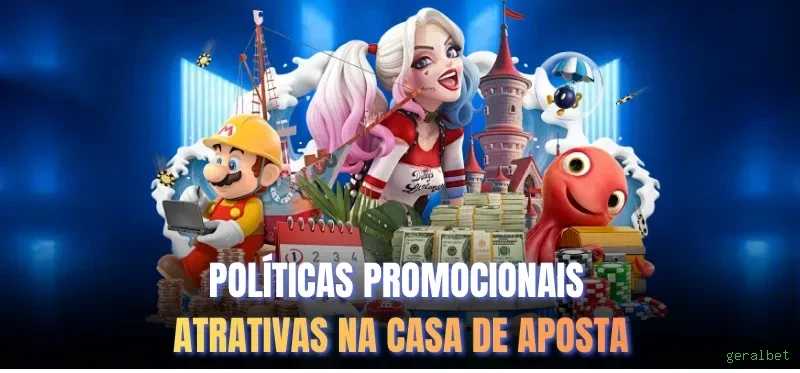 Imagem promocional da geralbet mostrando a plataforma e suas vantagens